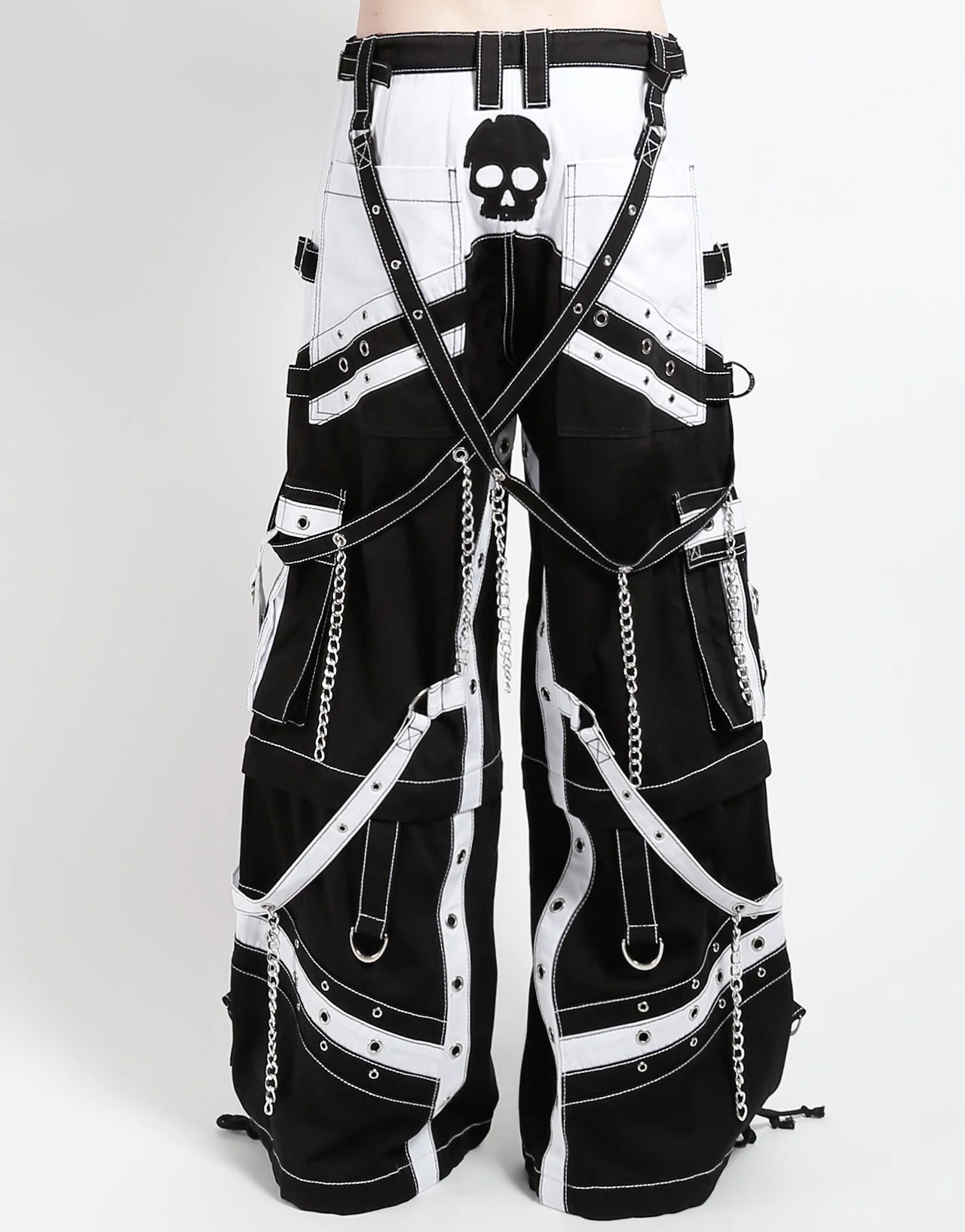 OFF TRACK PANT BLACK/WHITE - Image 8