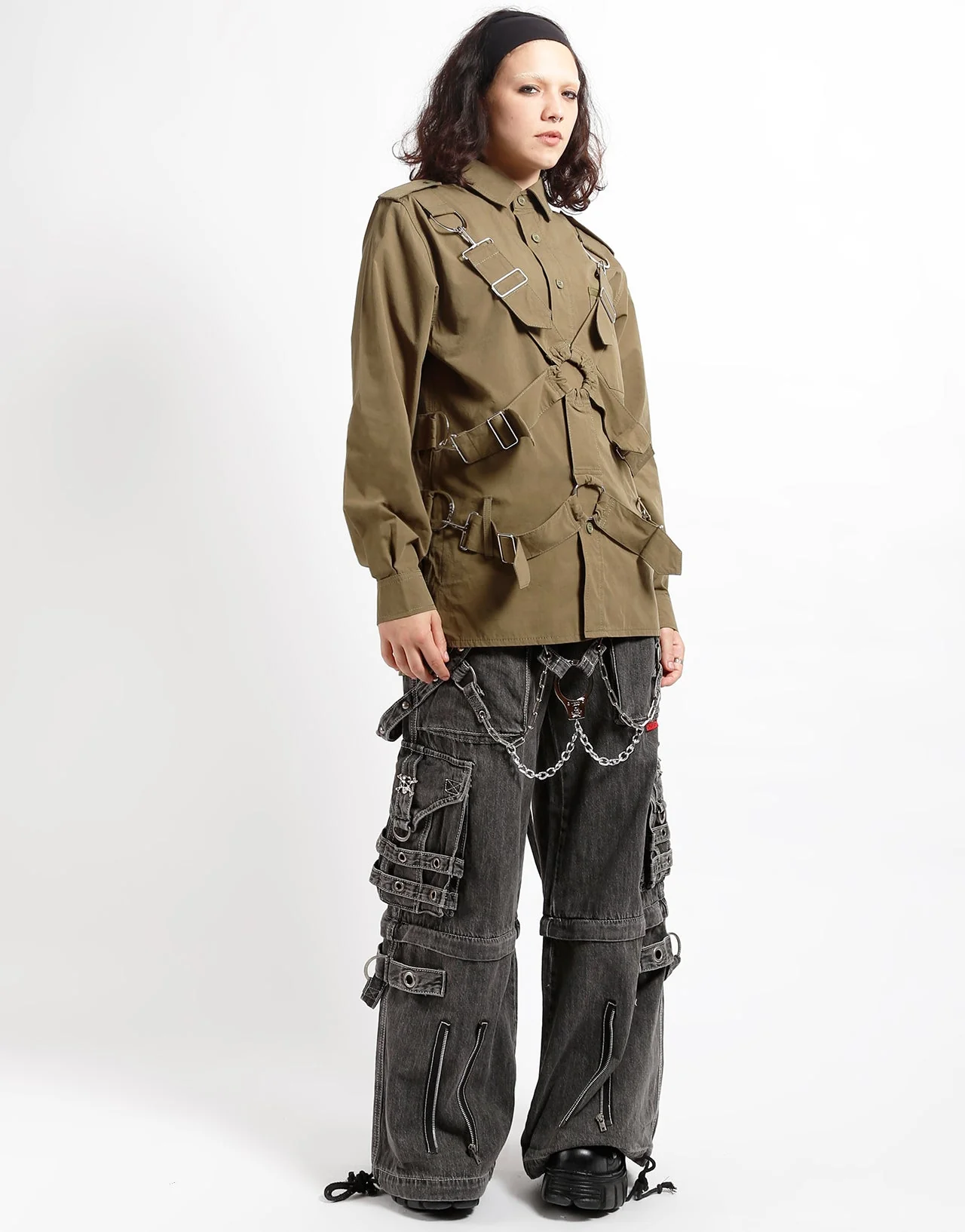 PARACHUTE SHIRT JACKET ARMY - Image 2