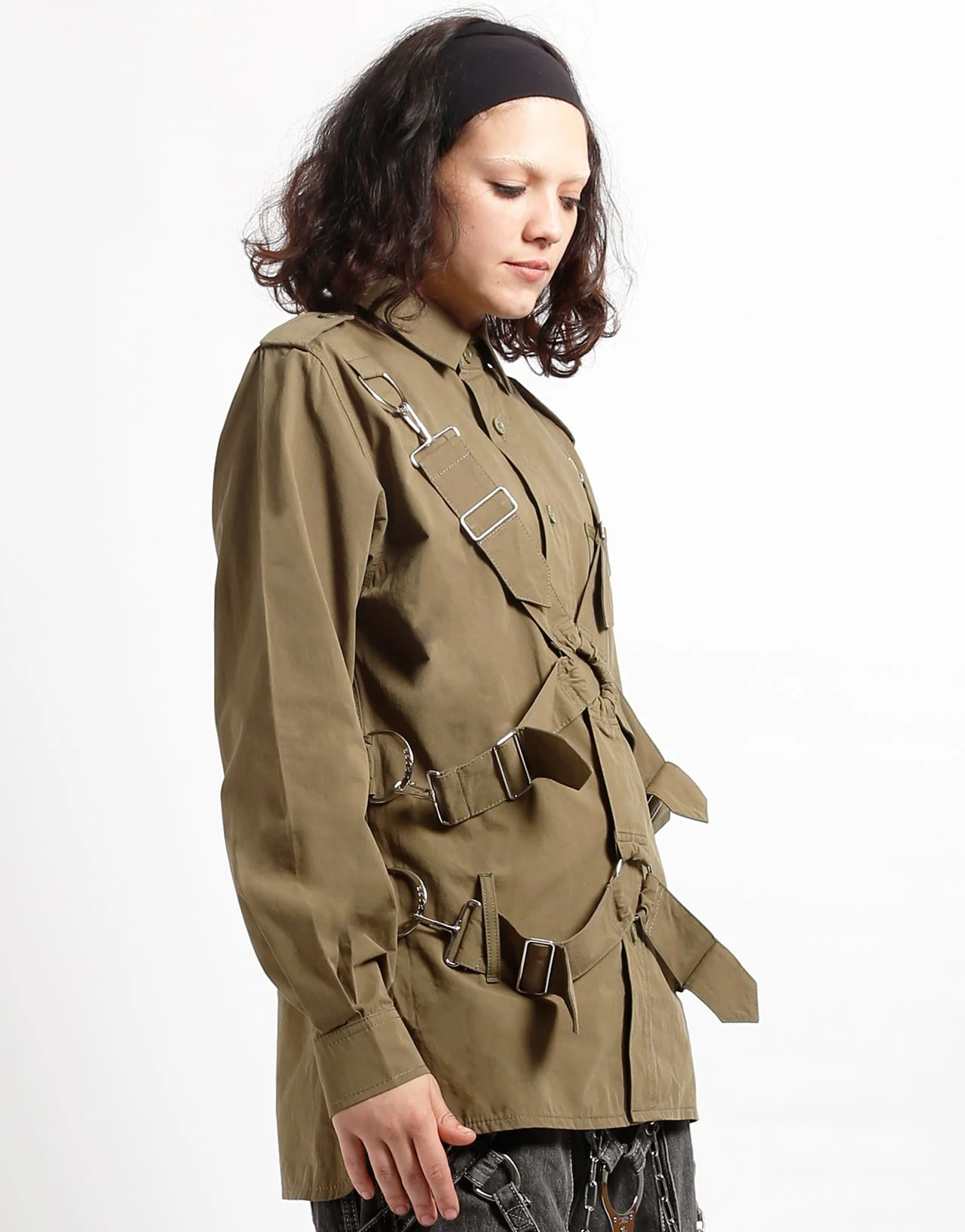 PARACHUTE SHIRT JACKET ARMY - Image 3