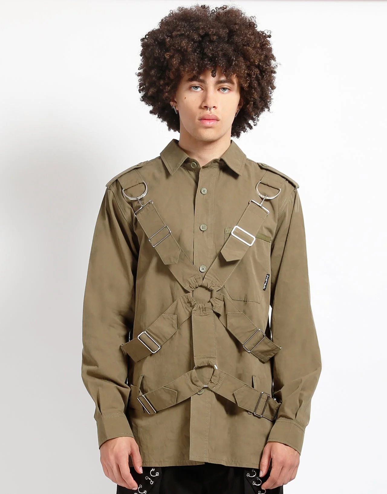 PARACHUTE SHIRT JACKET ARMY - Image 5