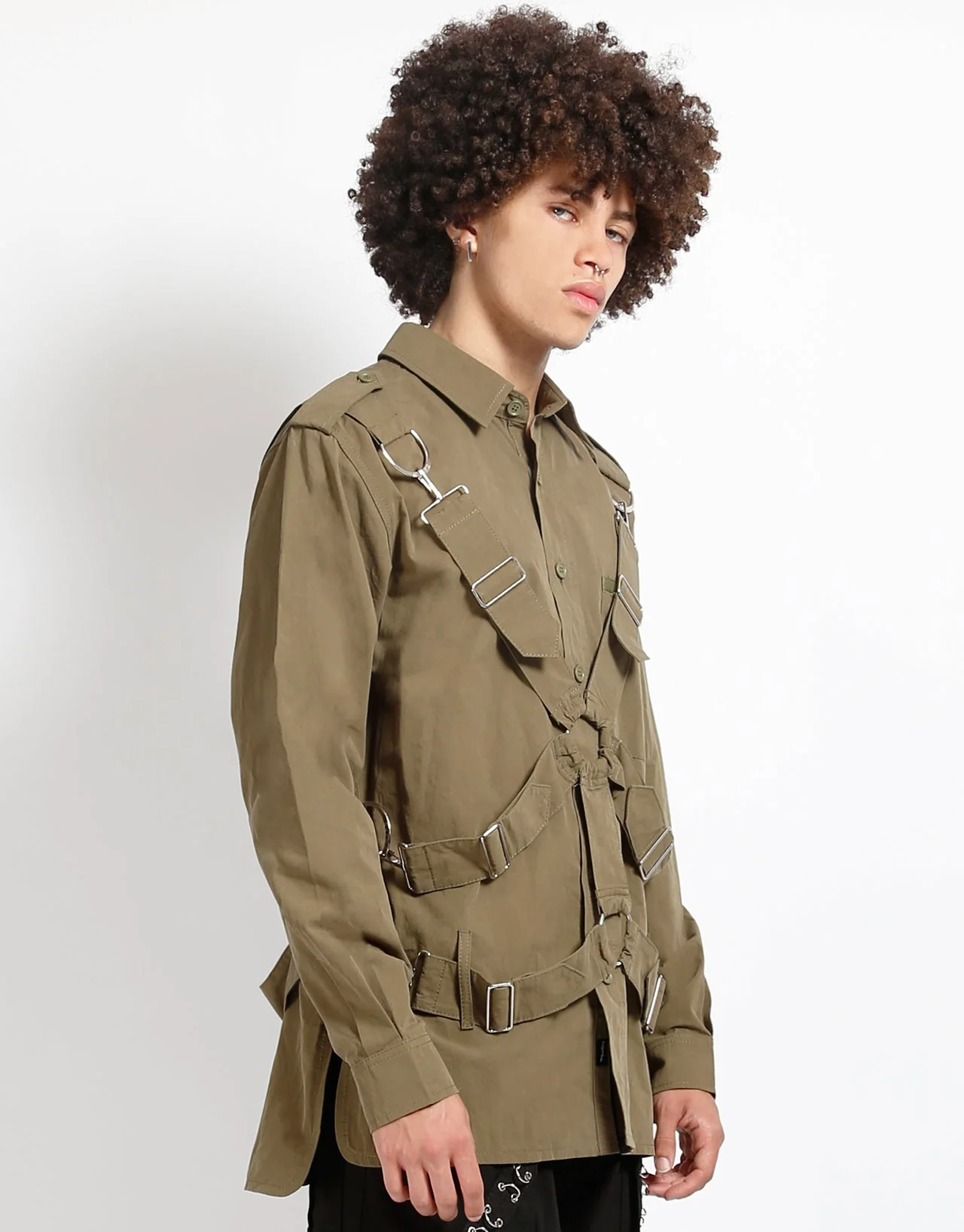 PARACHUTE SHIRT JACKET ARMY - Image 7