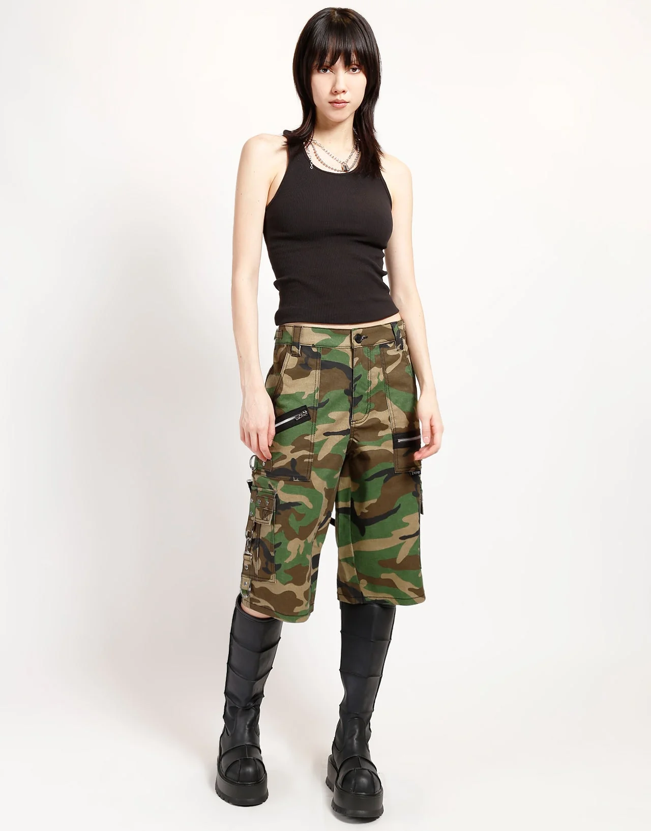 PUNK SHORT GREEN CAMO - Image 6