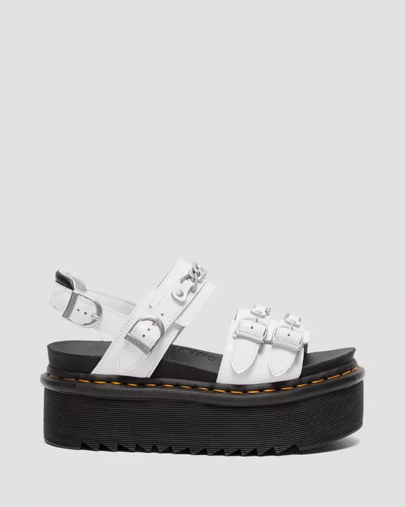 VOSS II QUAD CHAIN SANDAL WHITE - Image 5
