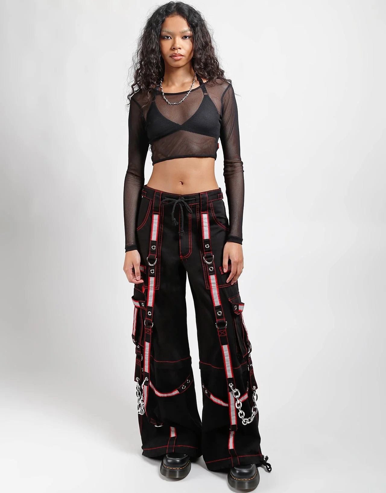REFLECTOR DARKSTREET PANT RED - Image 6