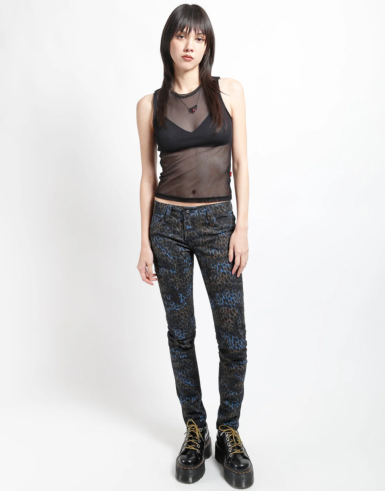 REVERSIBLE JEAN BLUE CHEETAH - Image 3