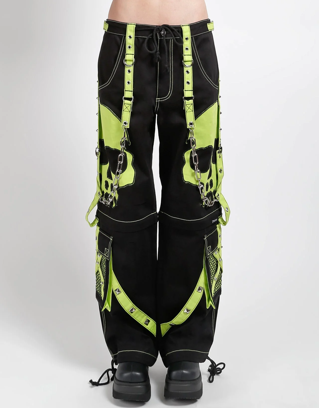 SCARE DARK STREET PANT LIME