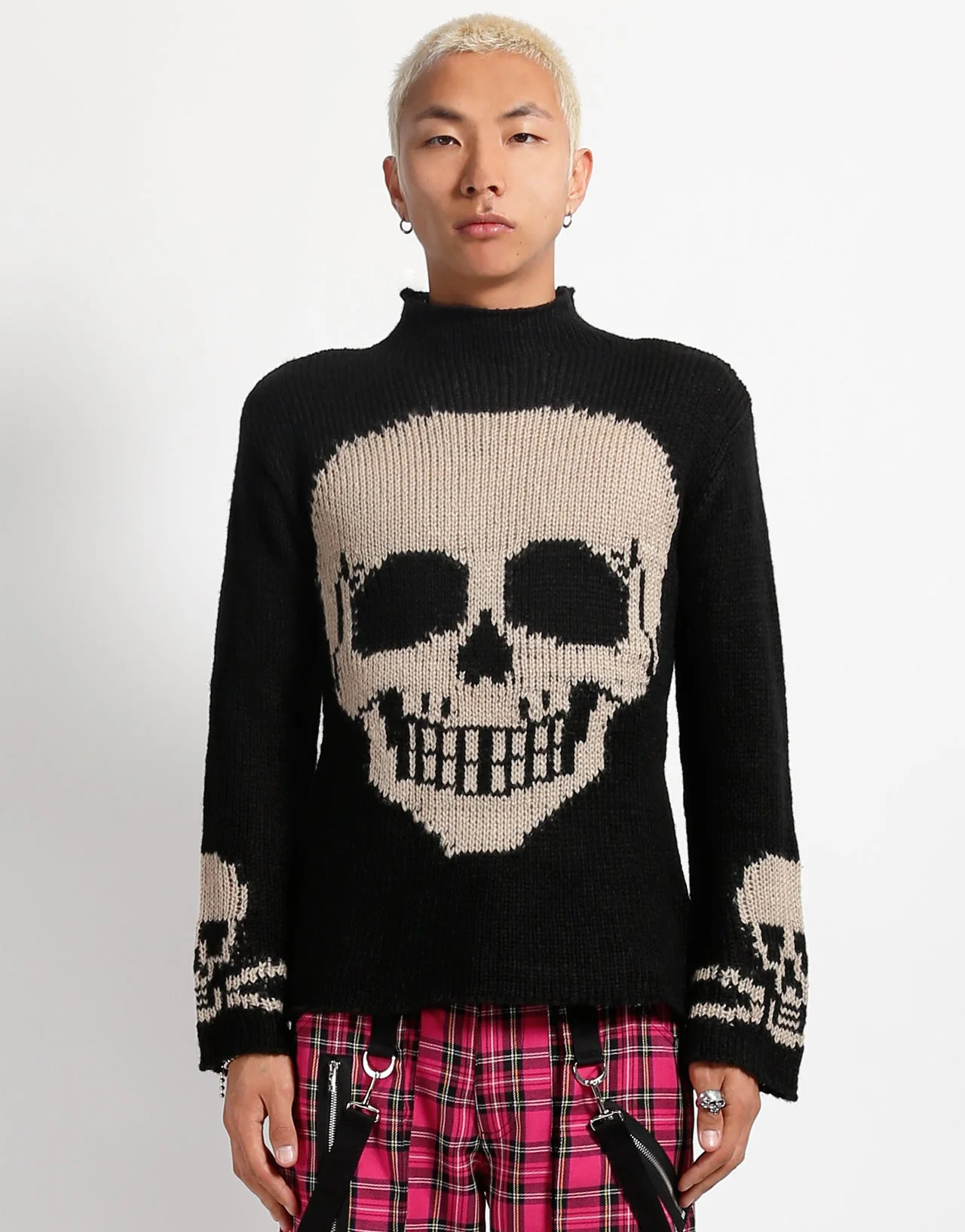 SKULL SWEATER IVORY SKULL - Image 5