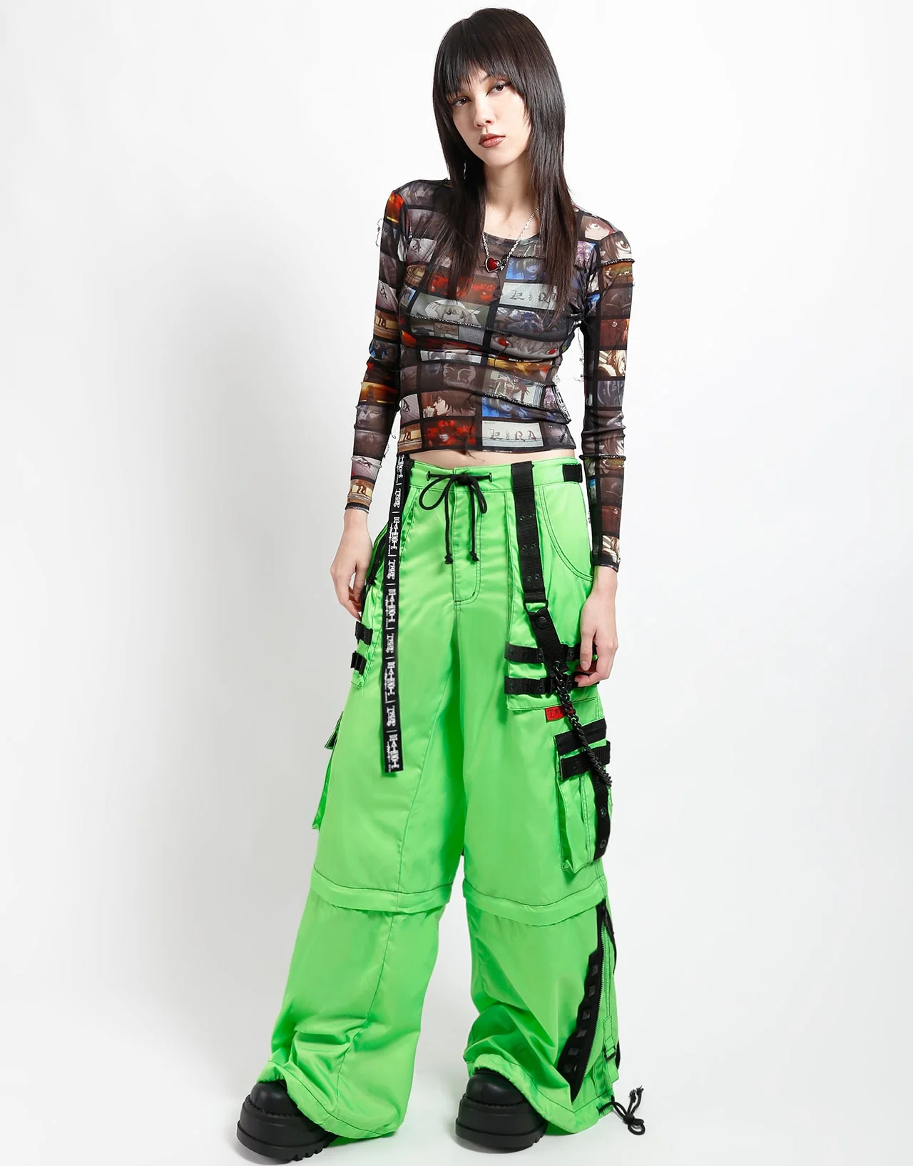 SPACE OUT PANT NEON LIME - Image 2