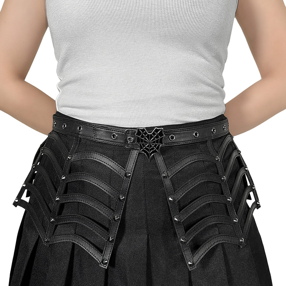 SPIDERWEB CUT-OUT BELT