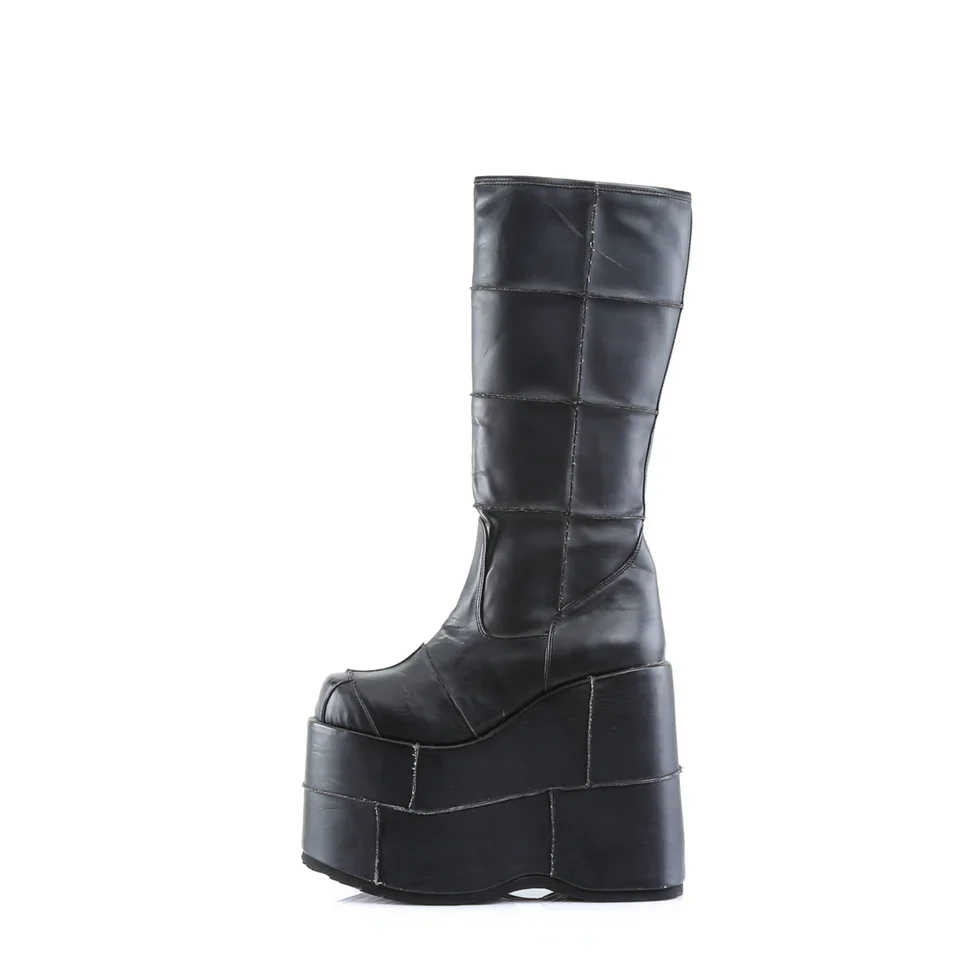 STACK-301 BLACK VEGAN LEATHER - Image 3