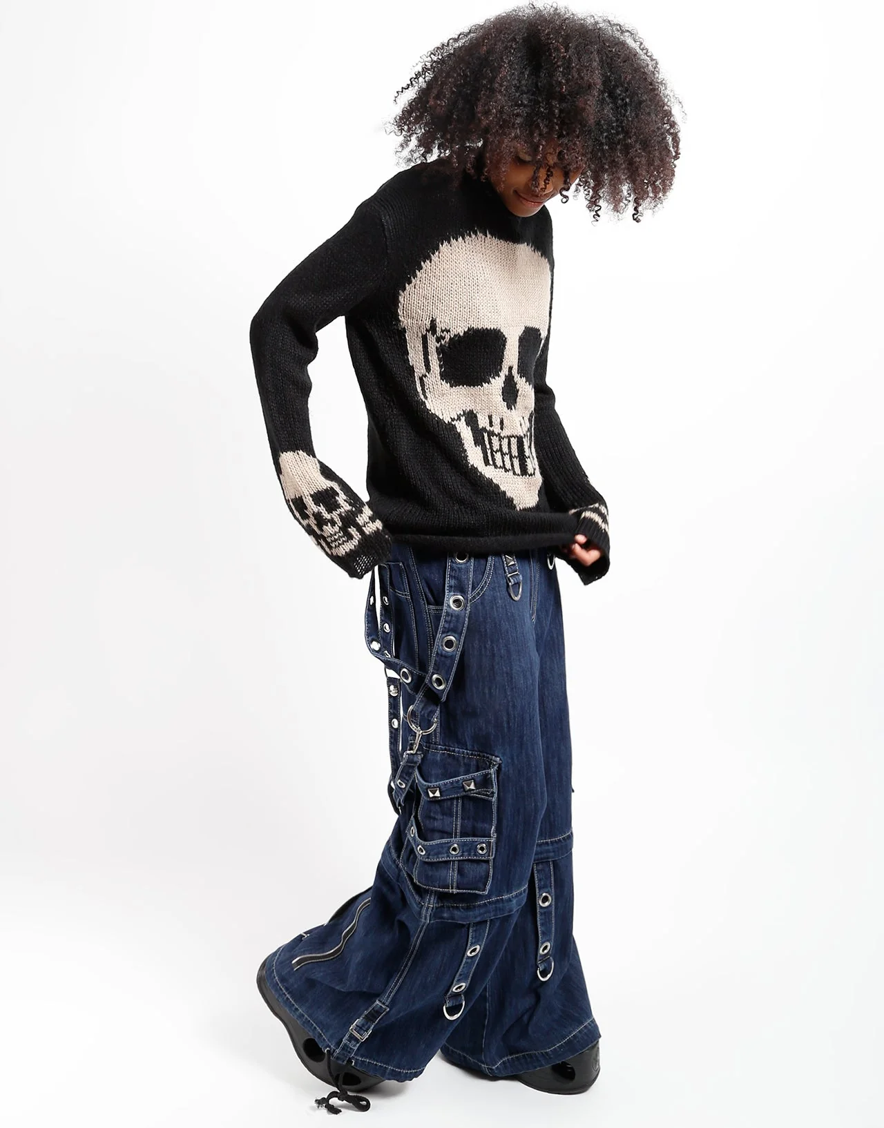 SUPER O-RING PANT BLUE DENIM - Image 3