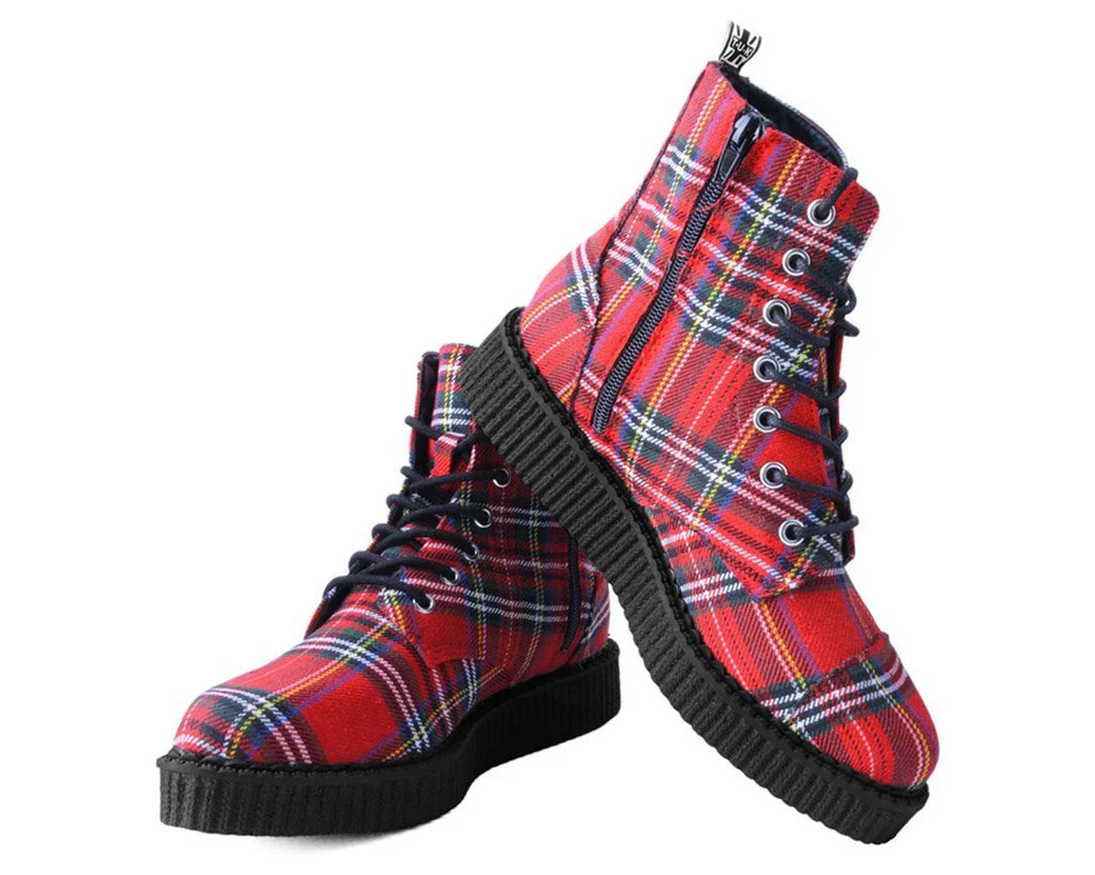 TARTAN POINTED BOOT - Image 2