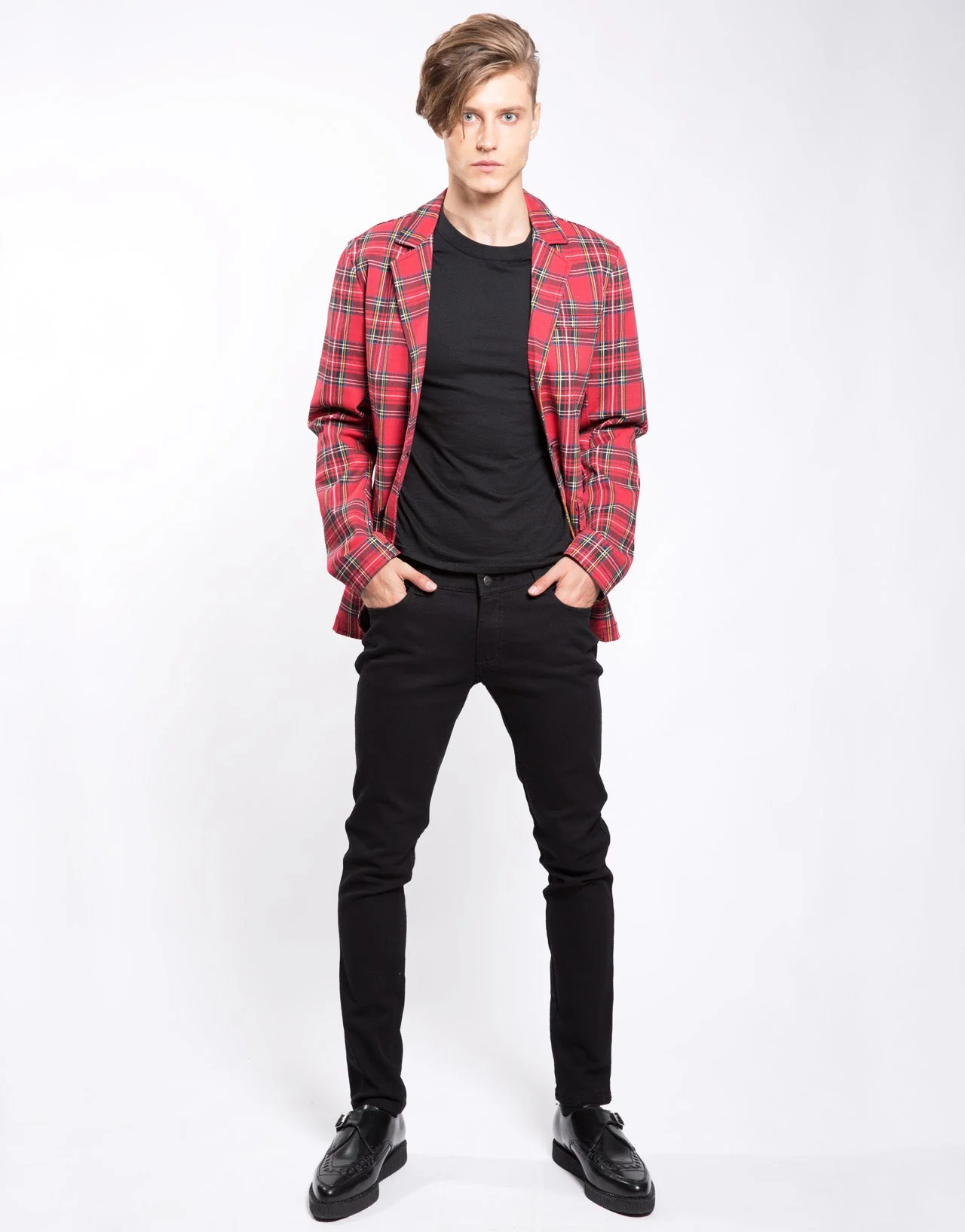 TARTAN TOP CAT BLAZER - Image 2