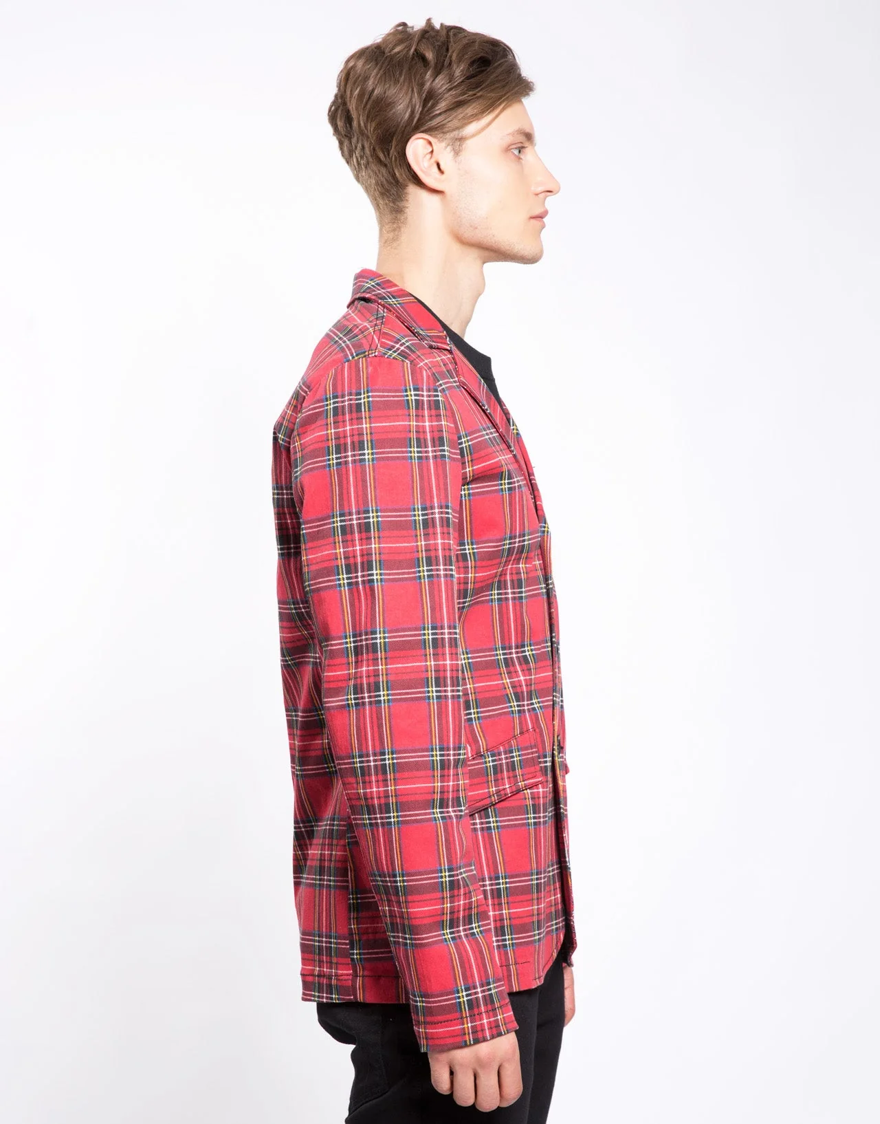 TARTAN TOP CAT BLAZER - Image 3