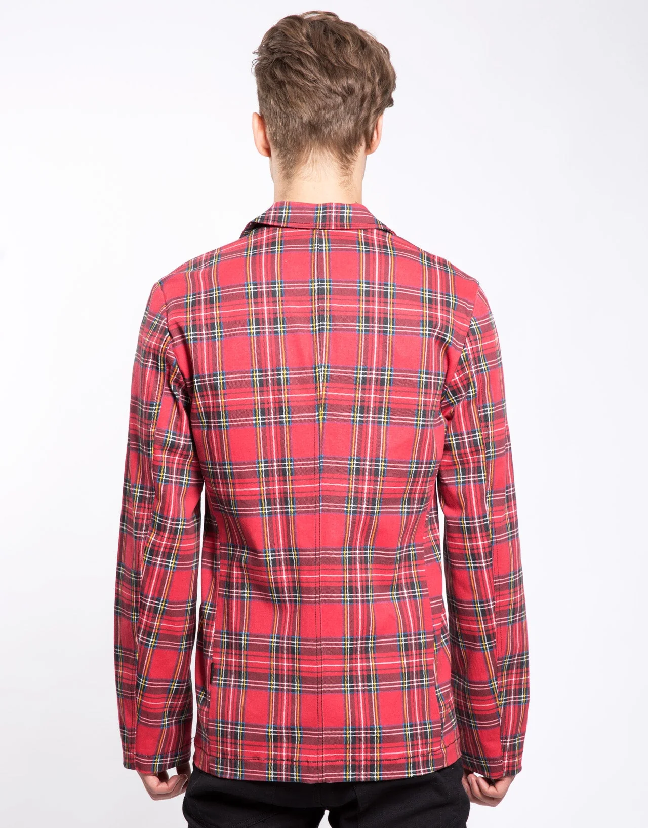 TARTAN TOP CAT BLAZER - Image 4