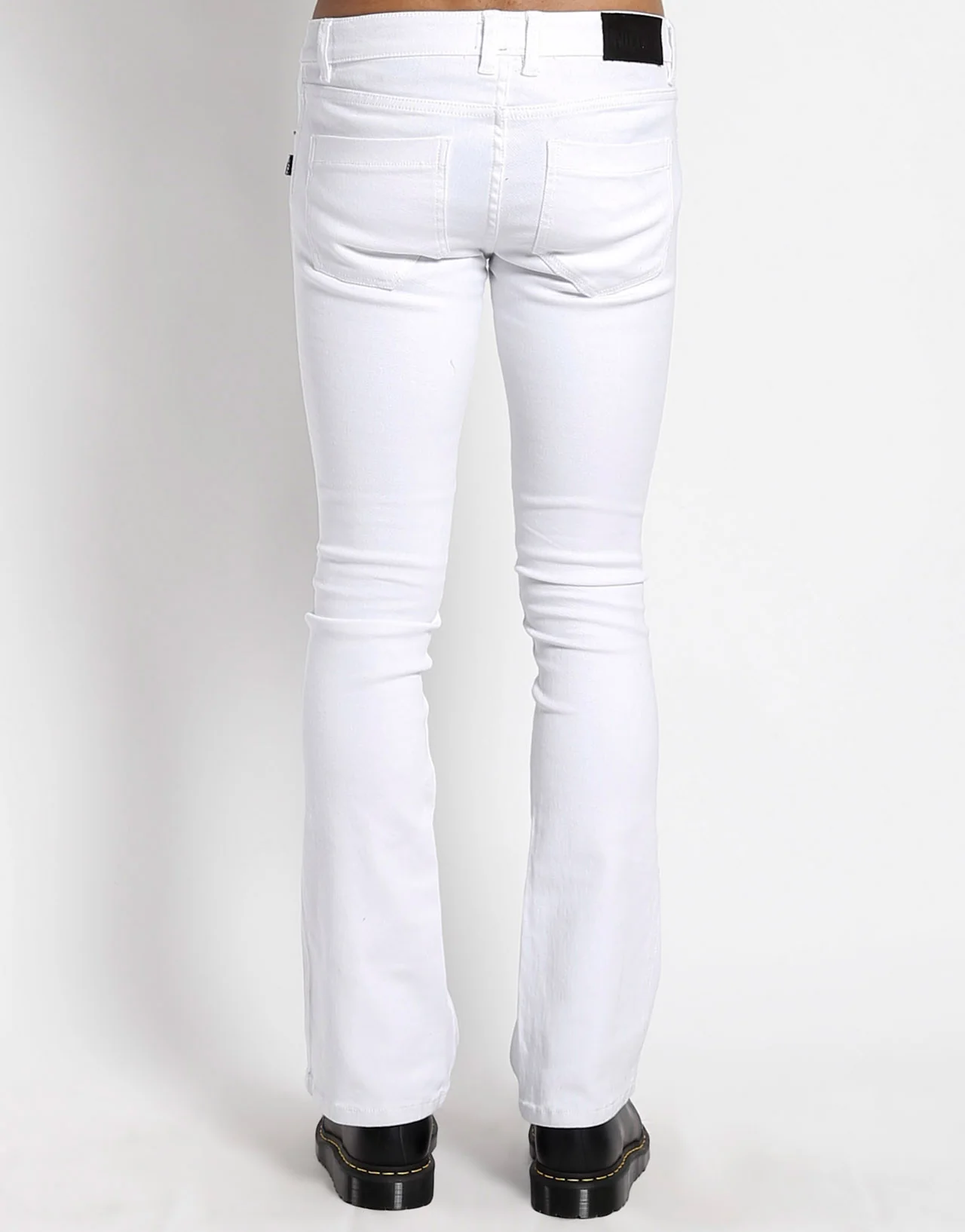TRASH & VAUDEVILLE WHITE BOOTCUT JEAN - Image 3