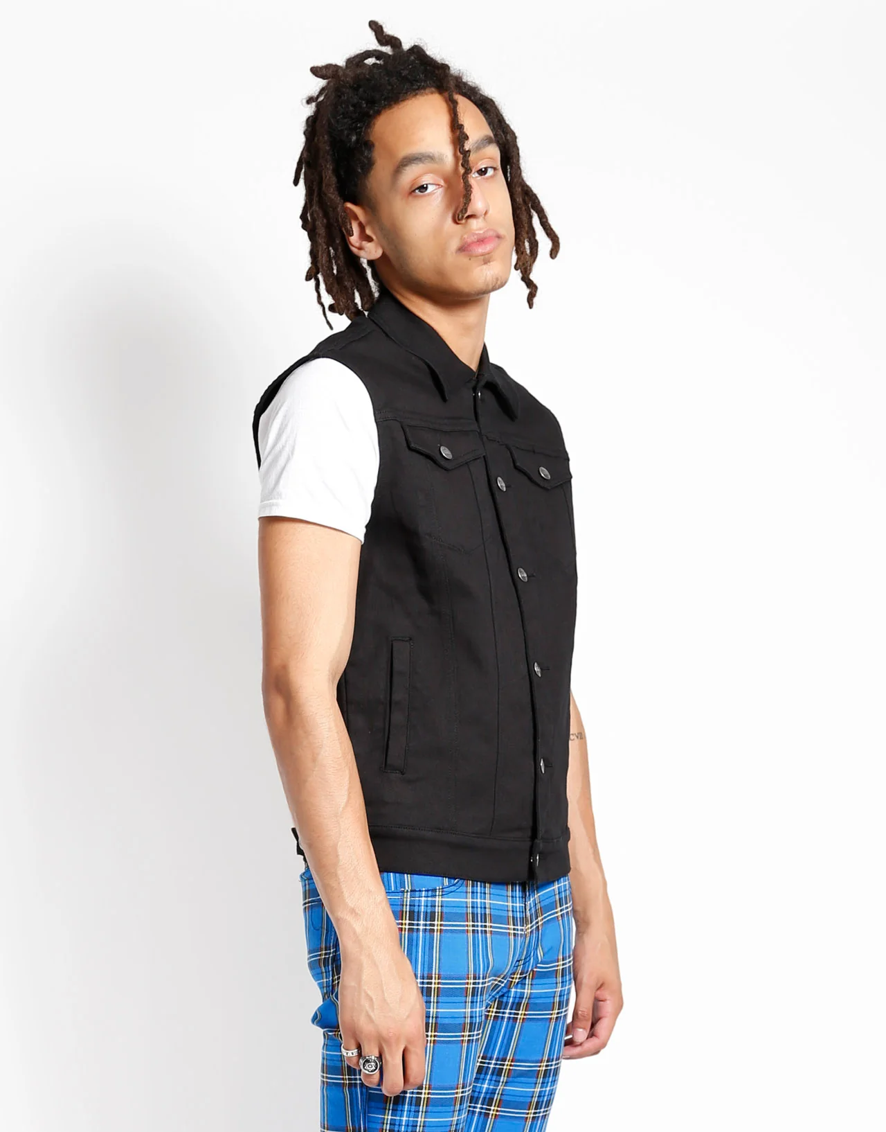 TRASH & VAUDEVILLE JEAN VEST - Image 3