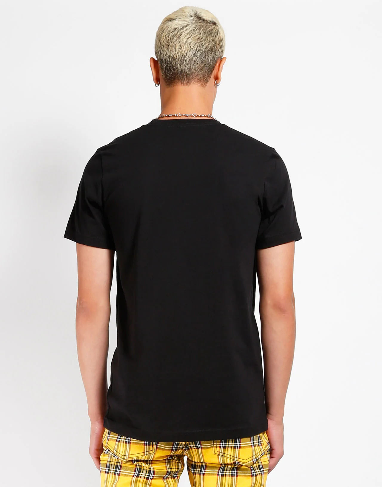Black & White Trash & Vaudeville Logo T-Shirt - Image 3