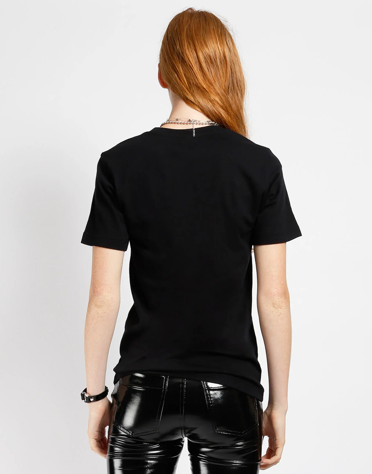 Black & White Trash & Vaudeville Logo T-Shirt - Image 8