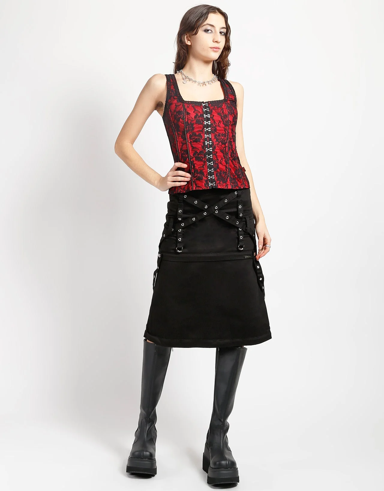TRIPLE ZIP OFF SKIRT - Image 6