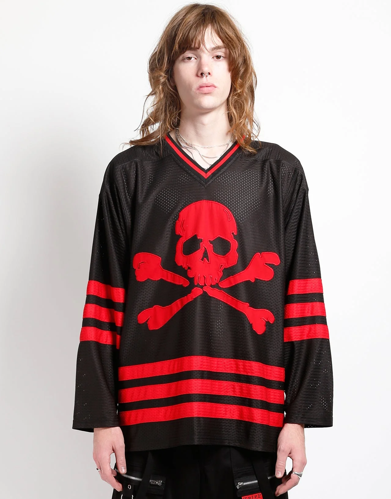 TRIPP NYC LOGO JERSEY RED - Image 5