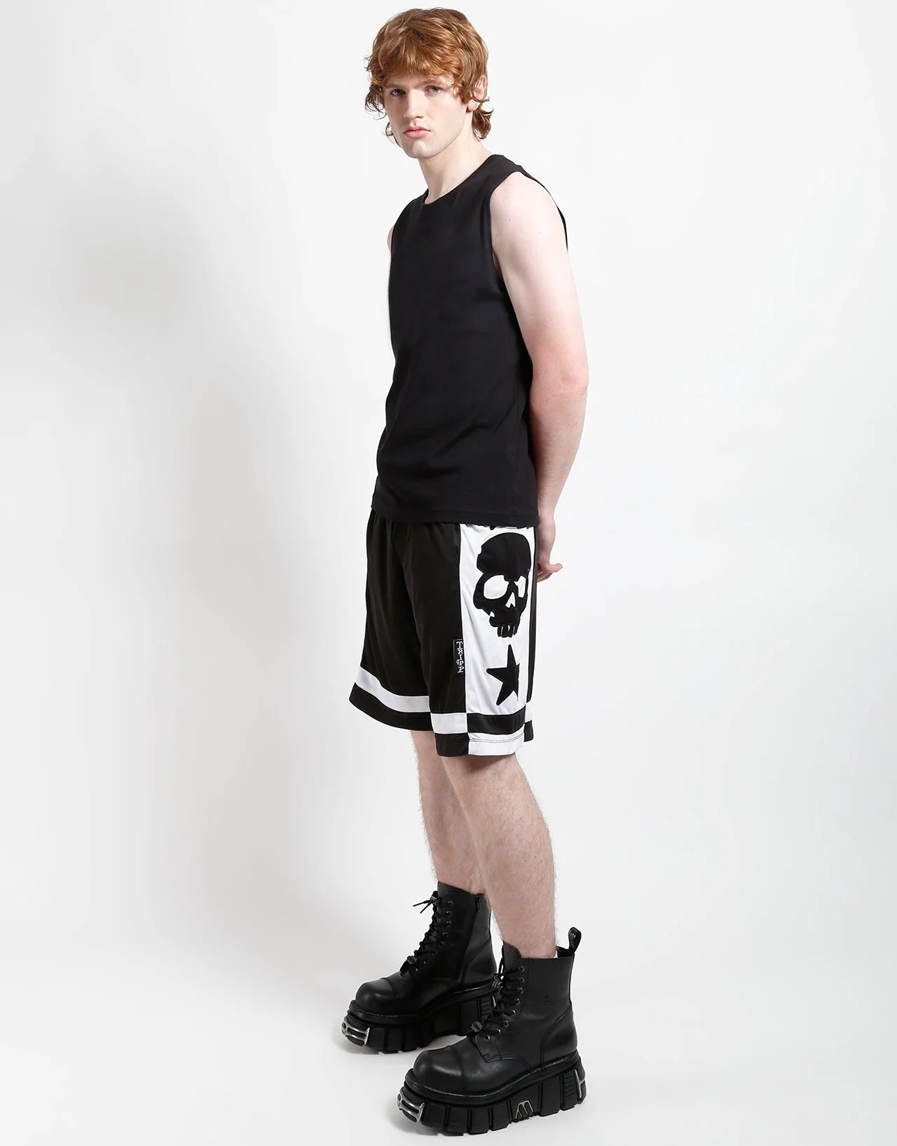 TRIPP NYC LOGO JERSEY SHORT - Image 3