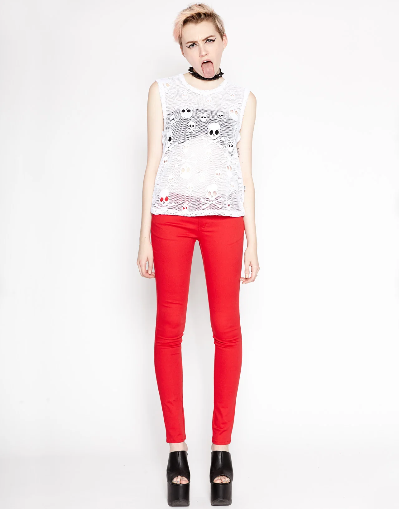 T-BACK JEAN RED - Image 2