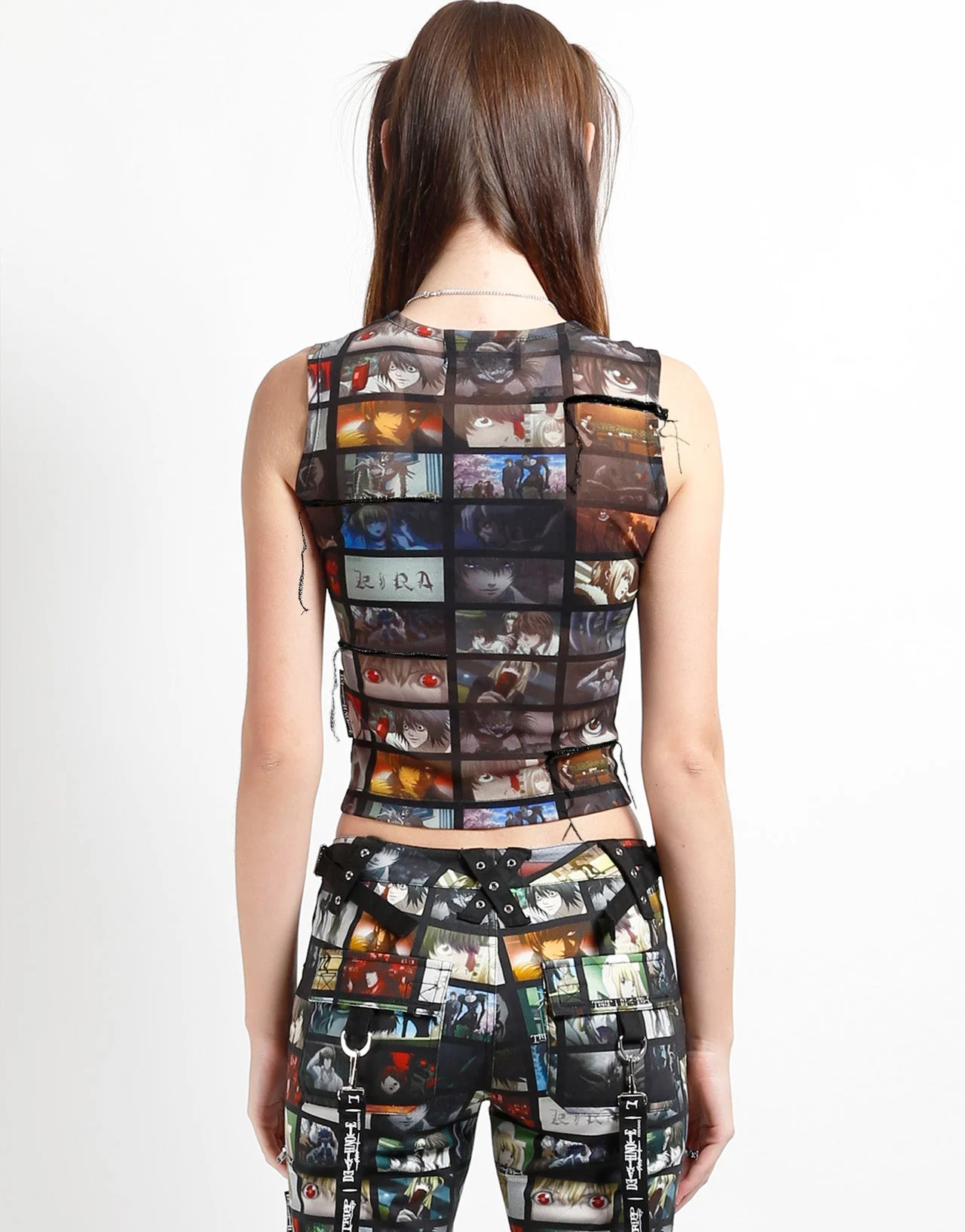 TRIPP NYC X DEATH NOTE - SCREEN S/L MESH TOP - Image 6