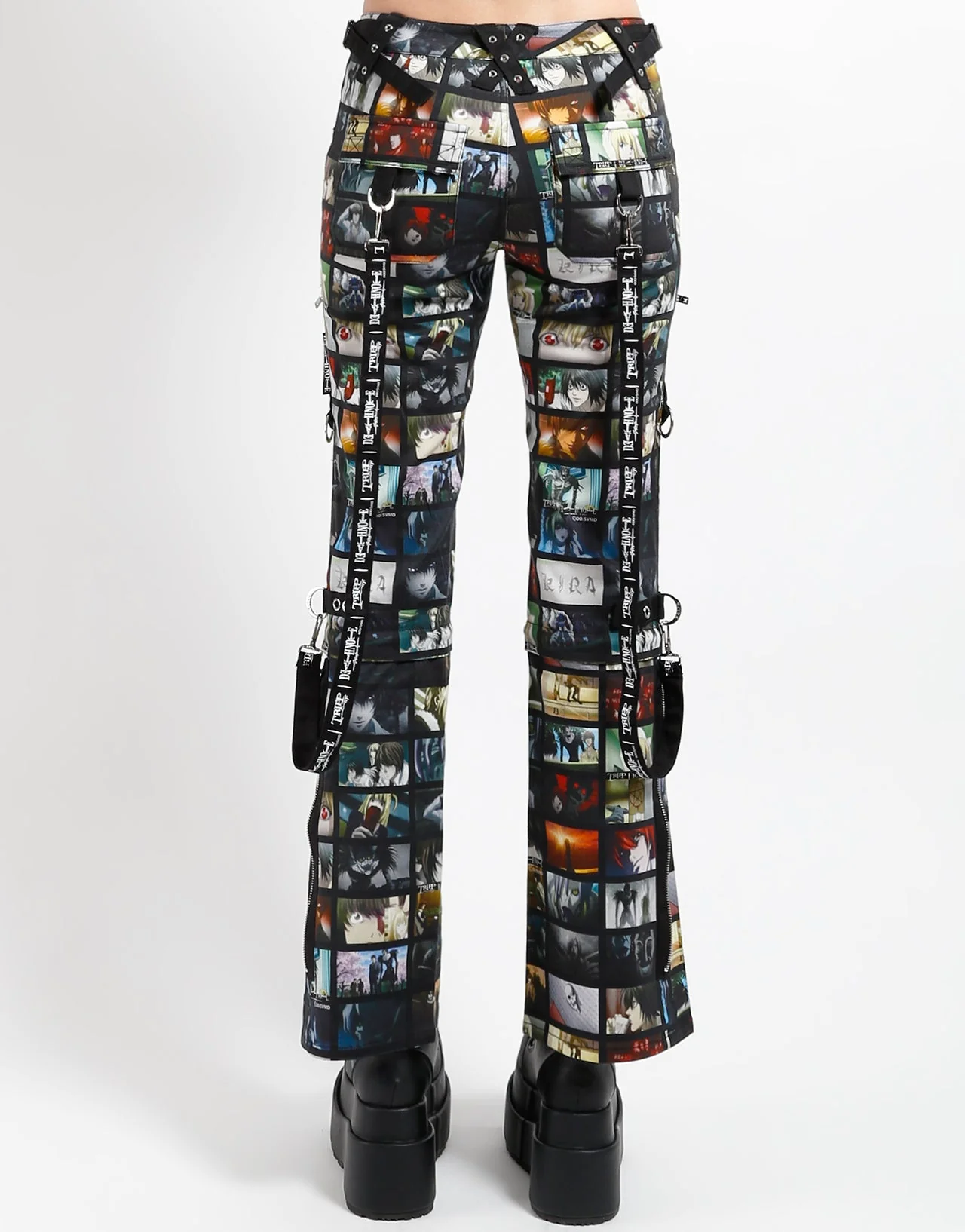 TRIPP NYC X DEATH NOTE - SCREEN ZIP TO ZIP PANTS - Image 4