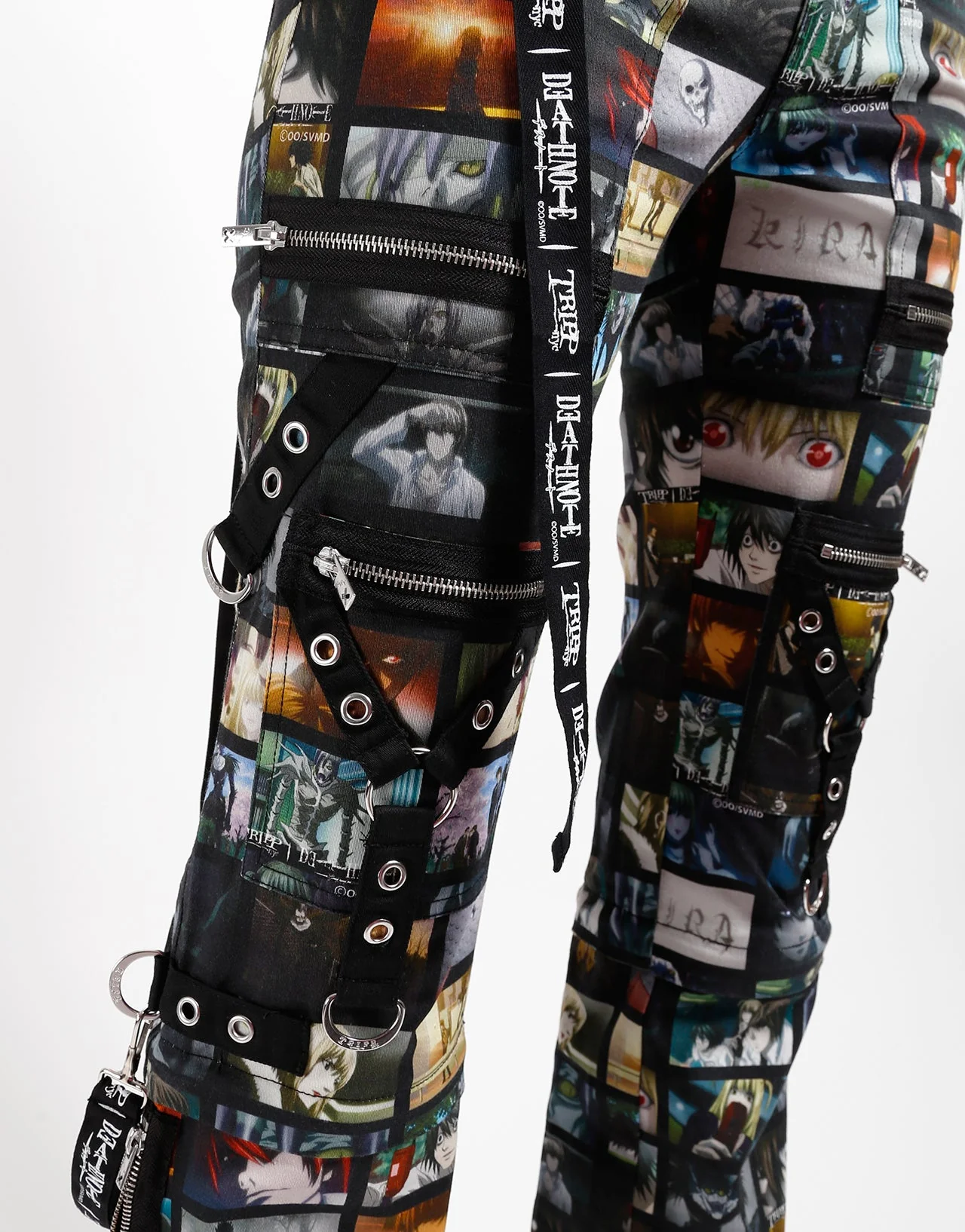 TRIPP NYC X DEATH NOTE - SCREEN ZIP TO ZIP PANTS - Image 7