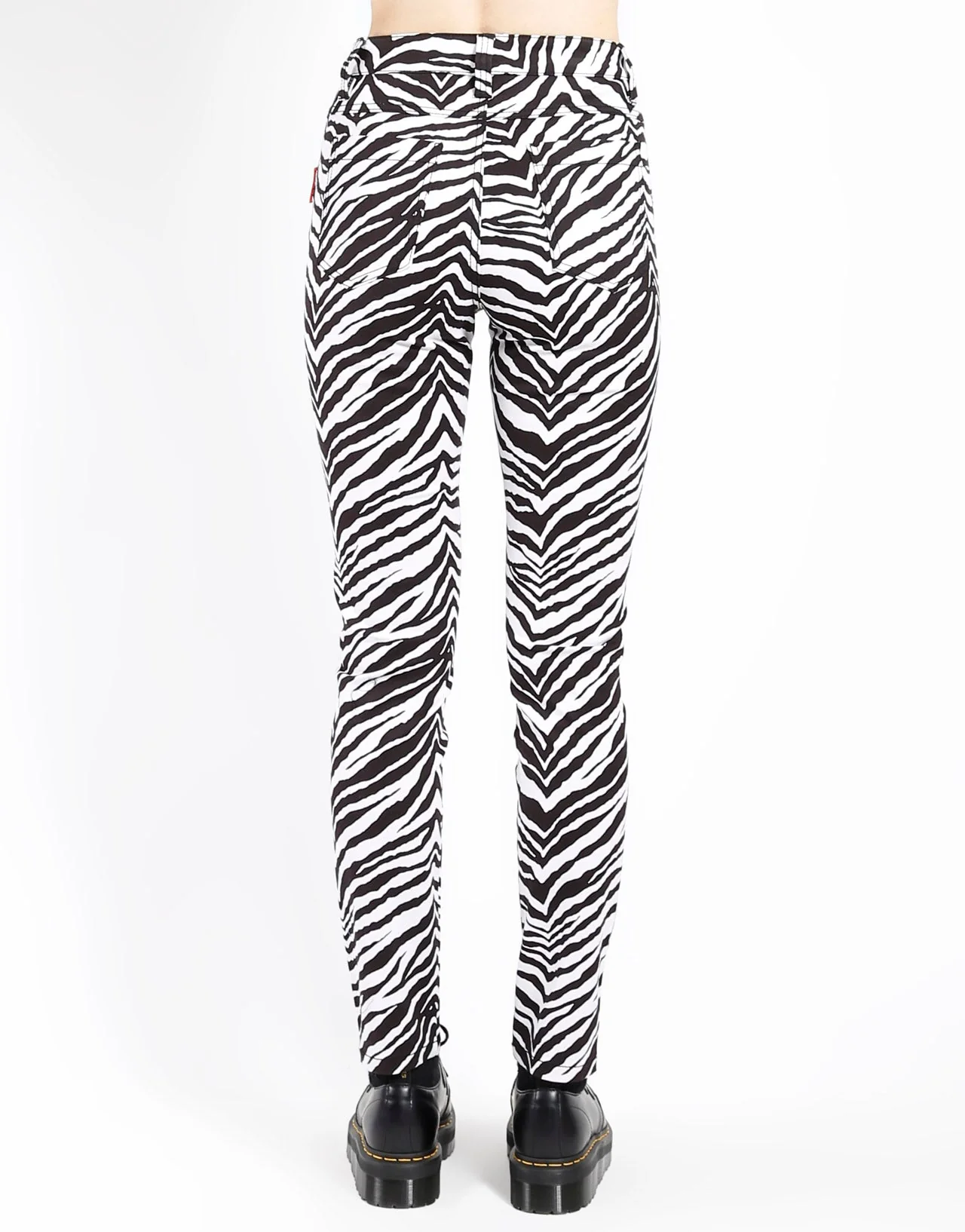 HIGH WAIST TIE UP PANT ZEBRA - Image 4