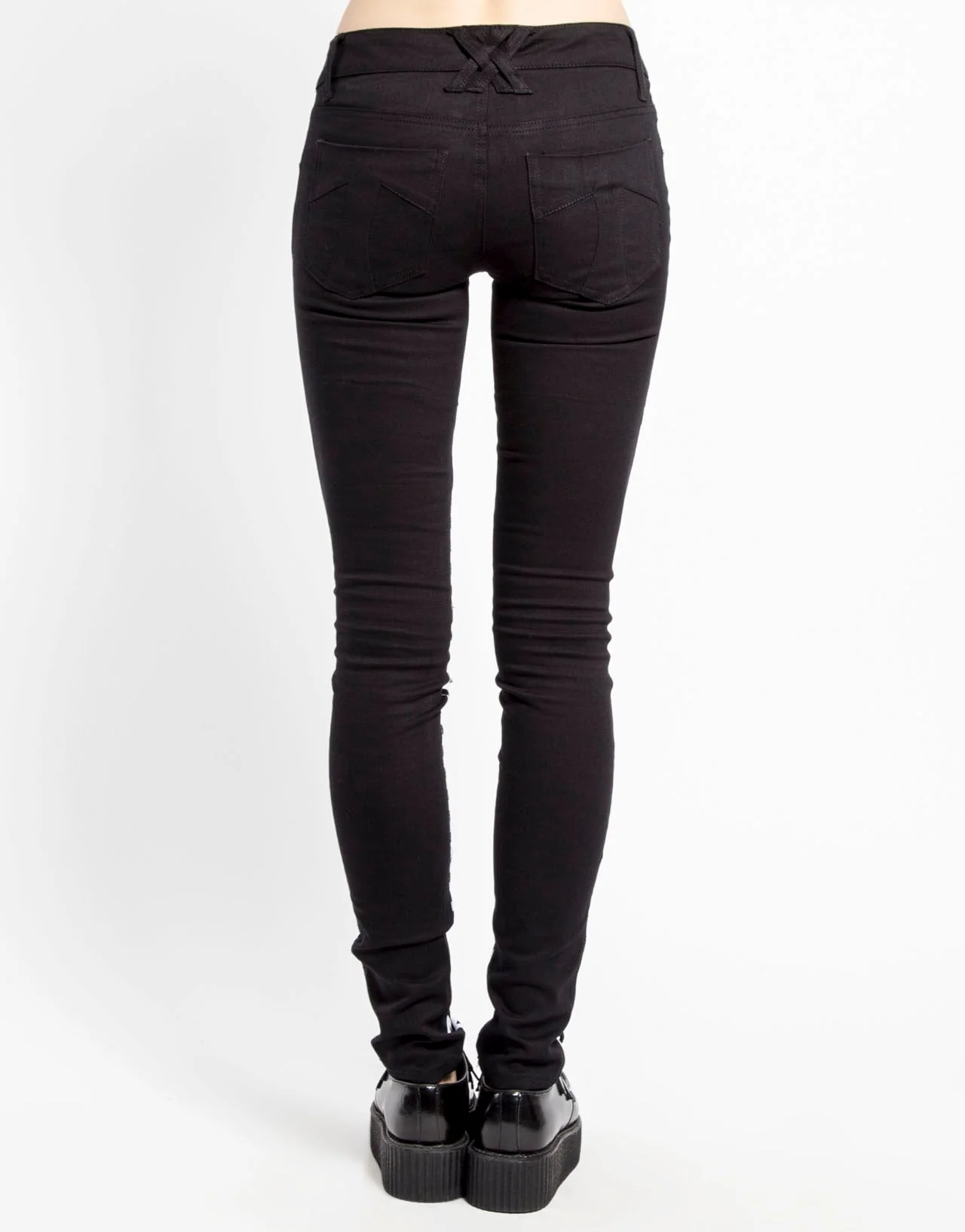 ZIG ZAG SPLIT FRONT SKINNY - Image 4