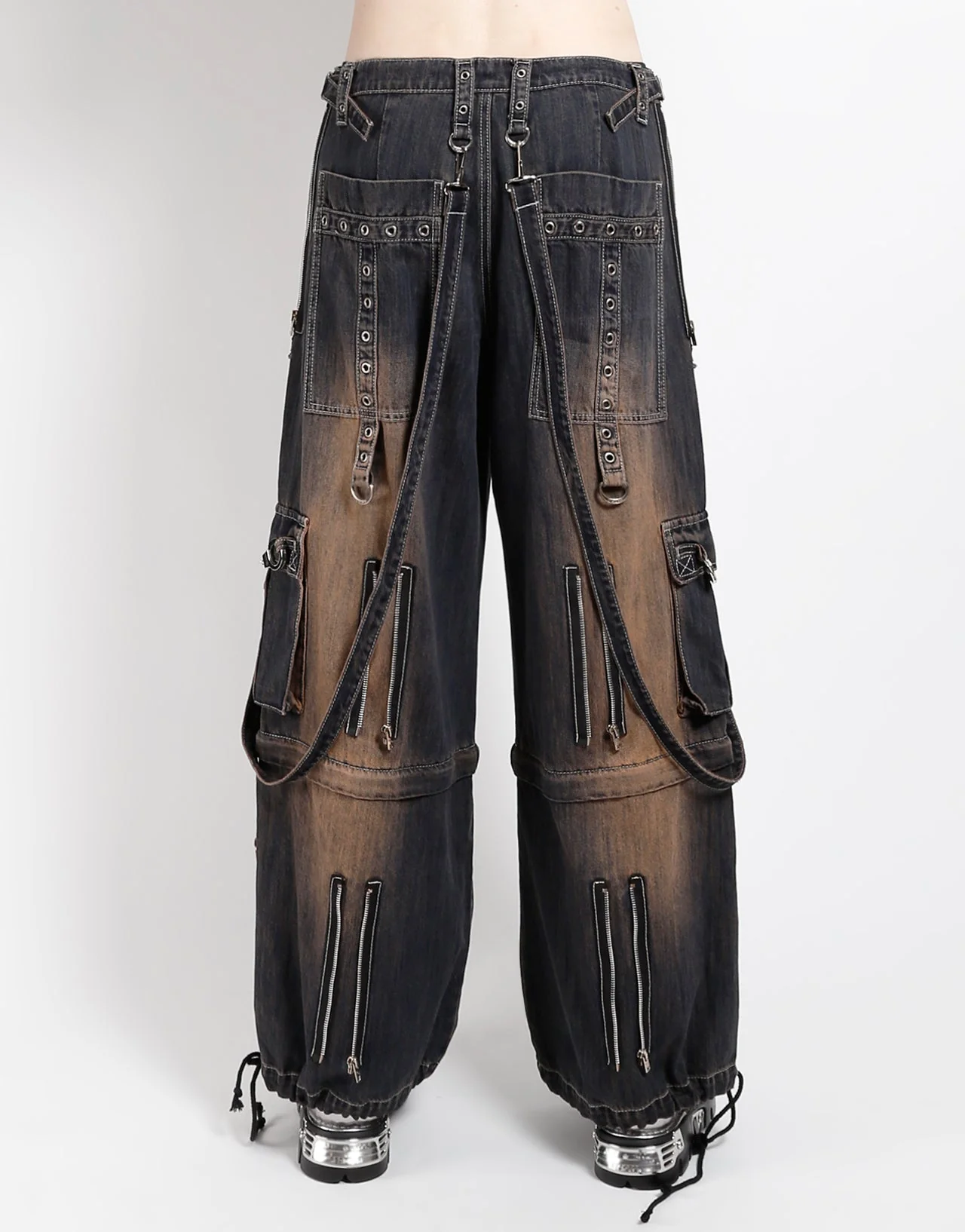 ZIP LOCK PANT DIRTY WASH BLUE DENIM - Image 4