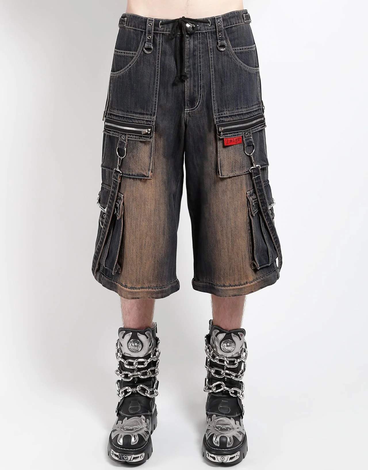 ZIP LOCK PANT DIRTY WASH BLUE DENIM - Image 5