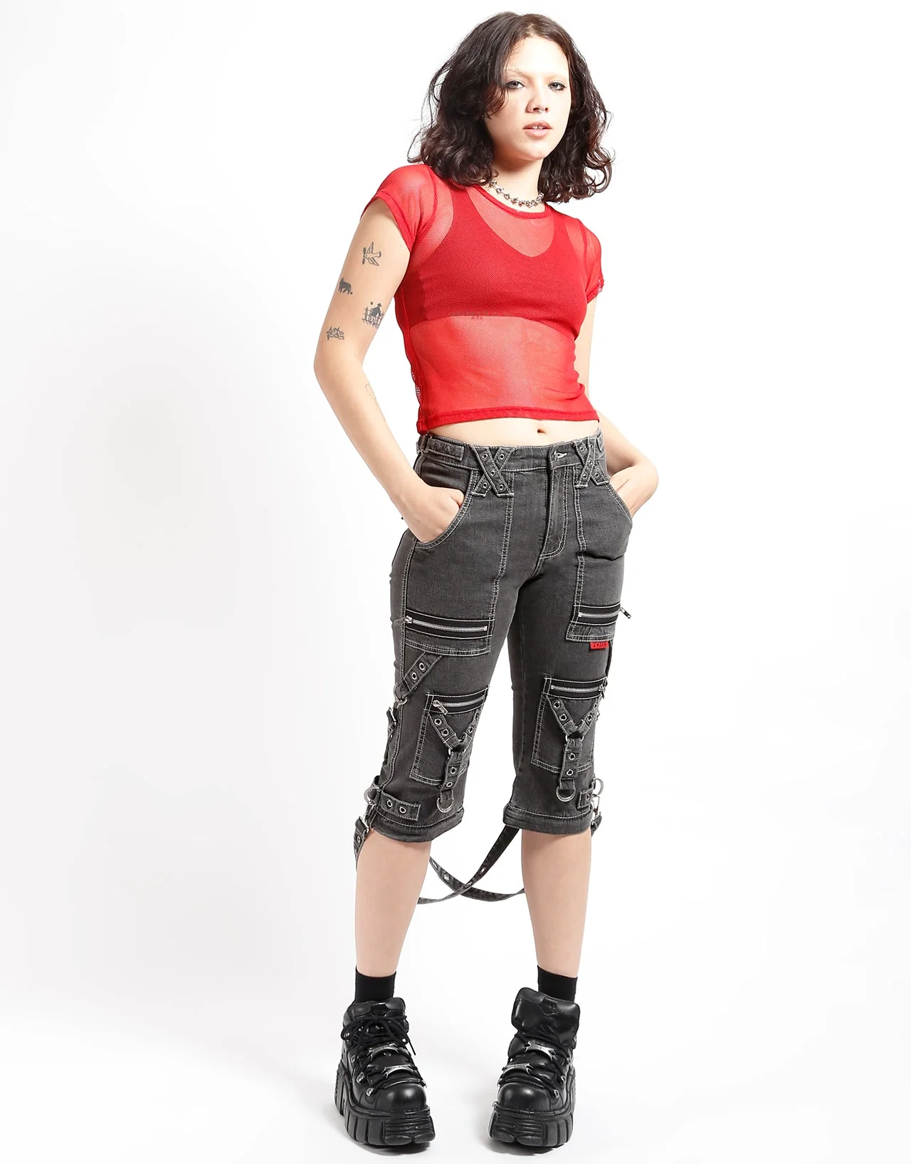 ZIP TO ZIP PANT BLACK DENIM - Image 6